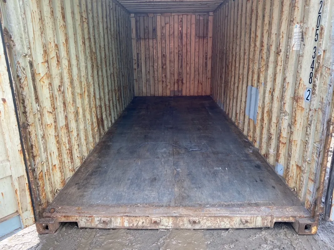 inside 20ft Container