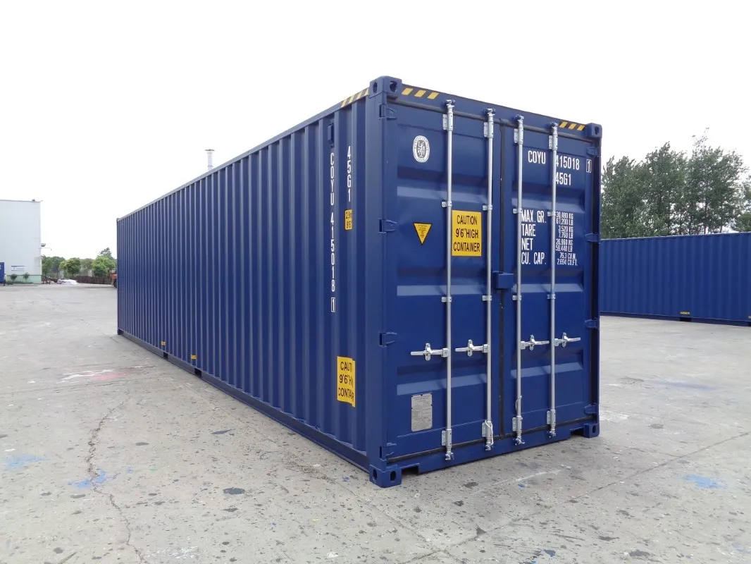 40ft high cube shipping container