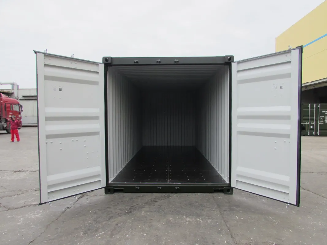 inside 20ft container