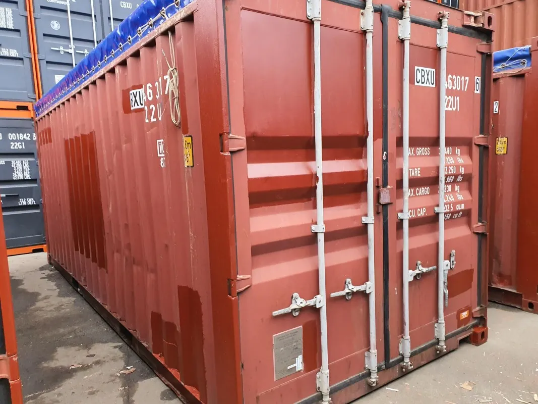 20ft open top container