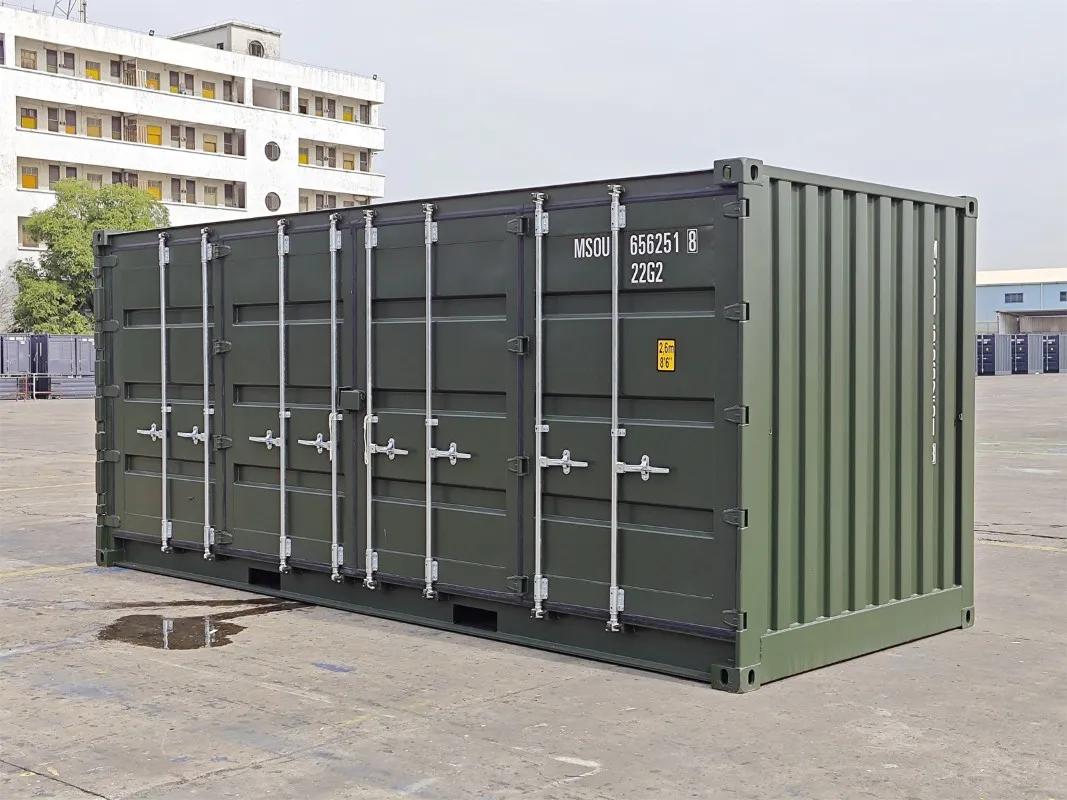 20ft side opening door container