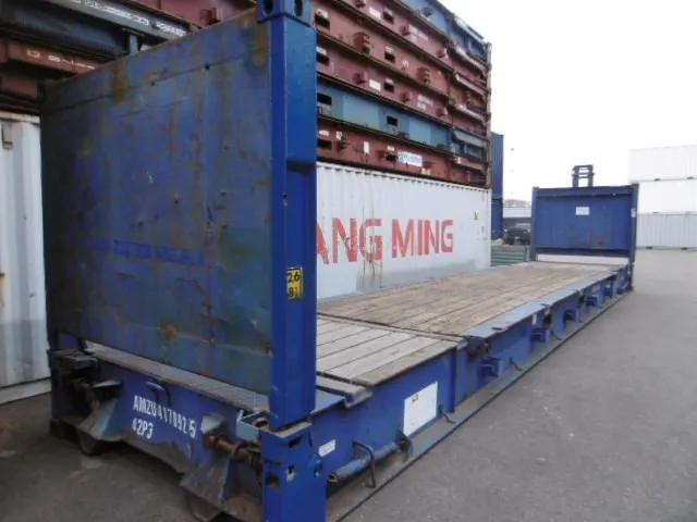 40ft flat rack container