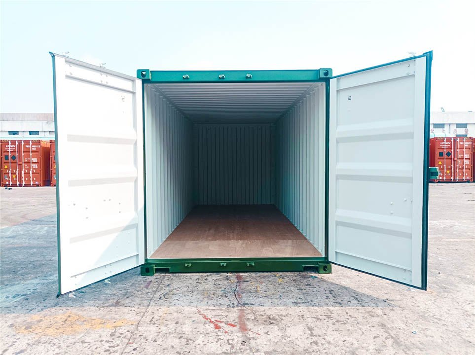 inside a 20ft container
