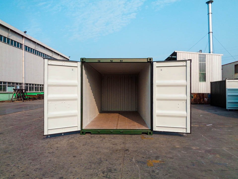 inside a 20ft container