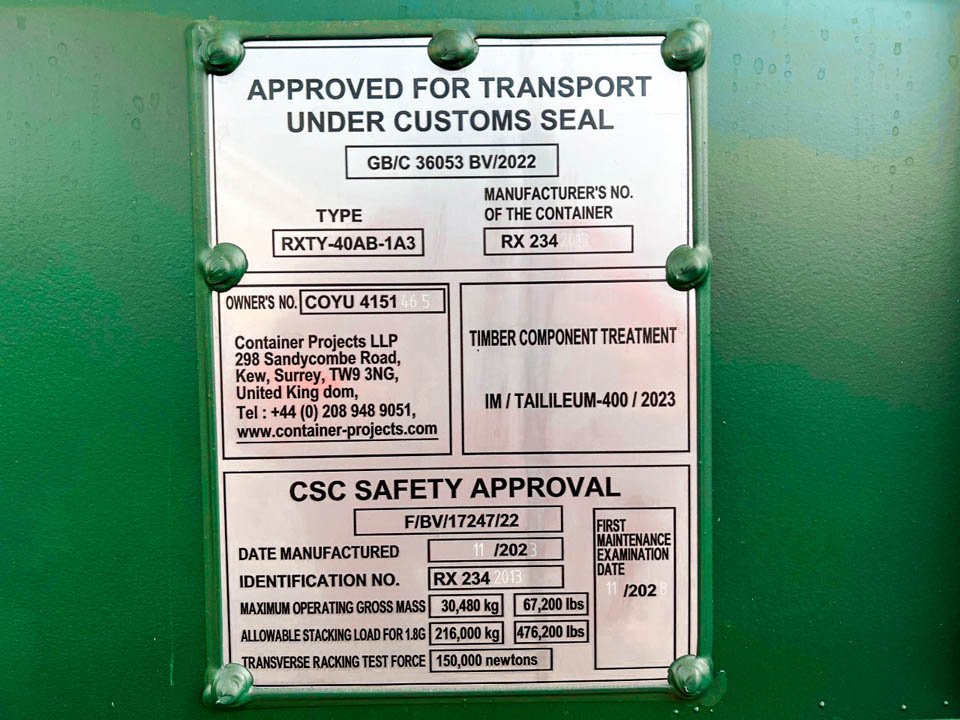 storage container london