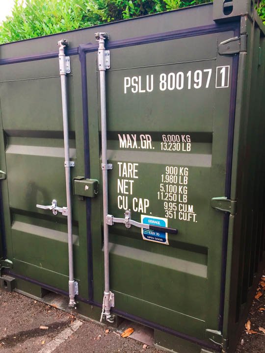 storage container london