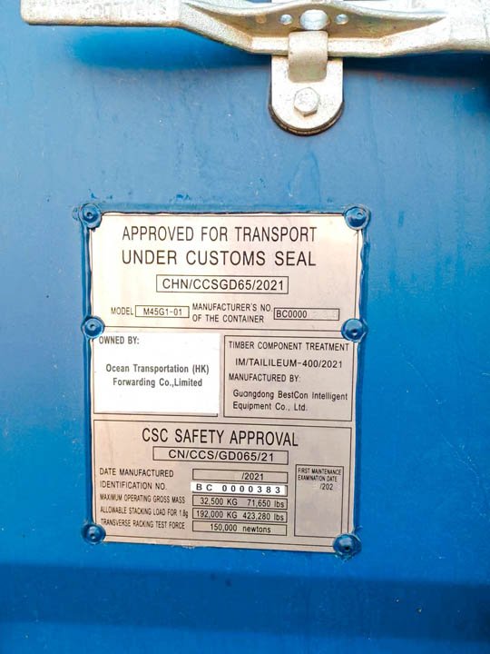 storage container london